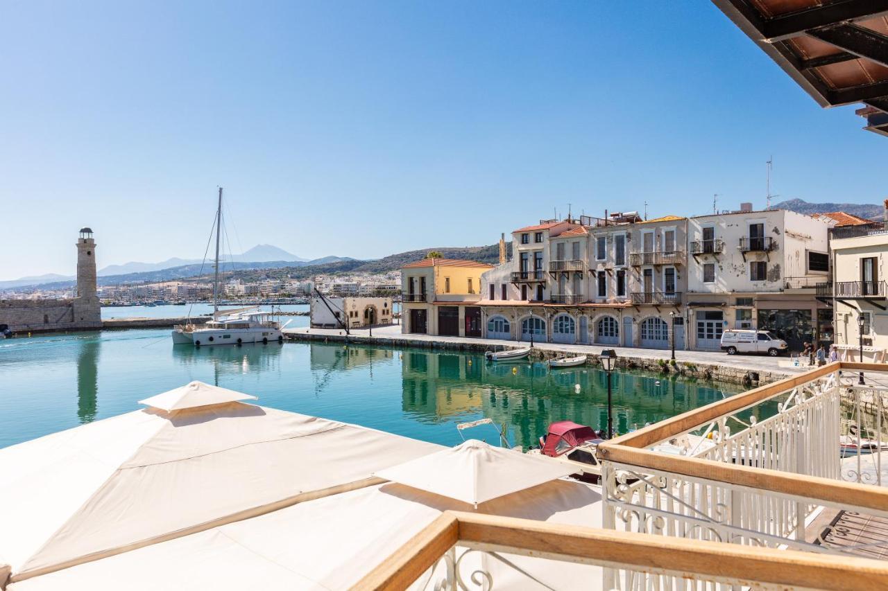 Anne Apartment, At The Venetian Port Of Rethimno! Exteriör bild
