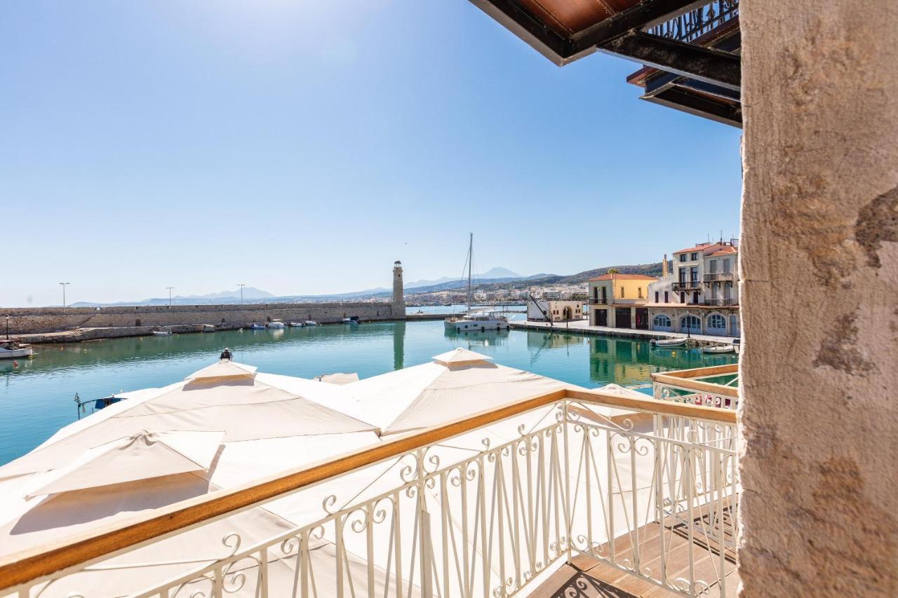 Anne Apartment, At The Venetian Port Of Rethimno! Exteriör bild