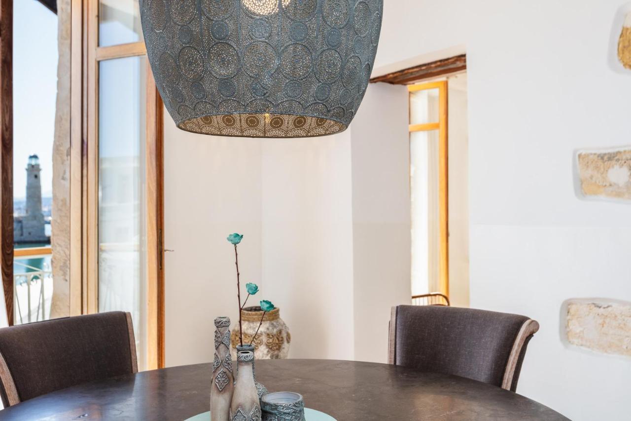 Anne Apartment, At The Venetian Port Of Rethimno! Exteriör bild